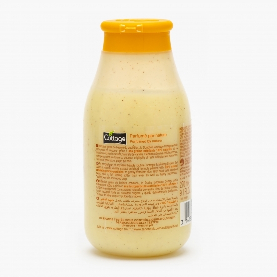 Gel de duș exfoliant vanilie 270ml