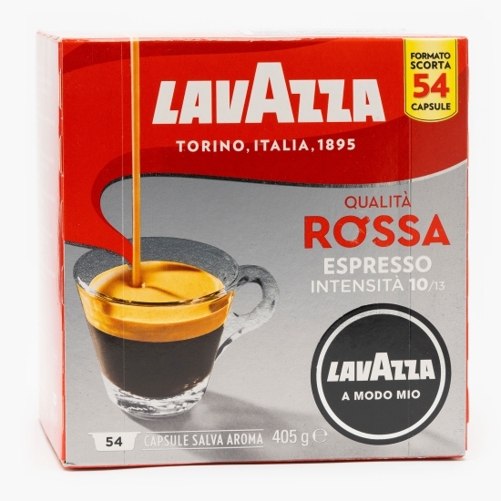 Qualita Rossa, 54 băuturi, 405g capsule cafea 