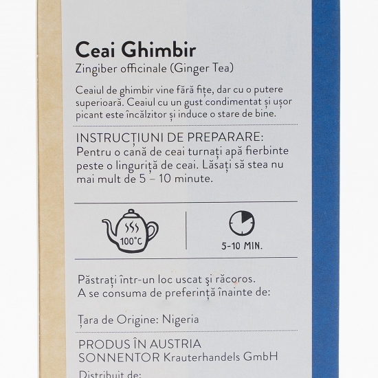Ceai de ghimbir eco 90g
