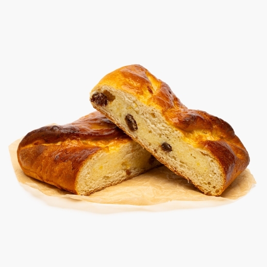 Poale-n brâu cu multă brânză dulce și stafide 200g