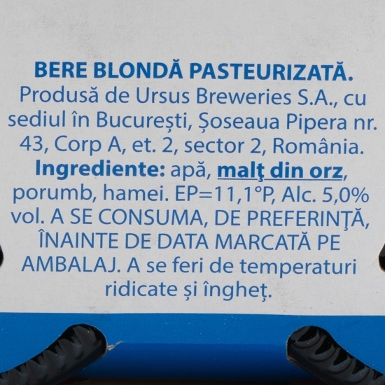 Bere blondă sticlă 6x0.33l 