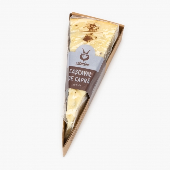 Cașcaval maturat din lapte de vacă și capră cu trufe 210g