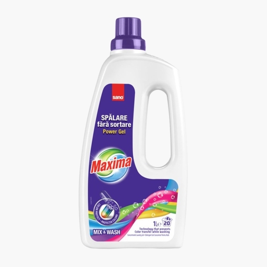 Detergent de rufe lichid pentru haine colorate Mix & Wash 20 spălări, 1l