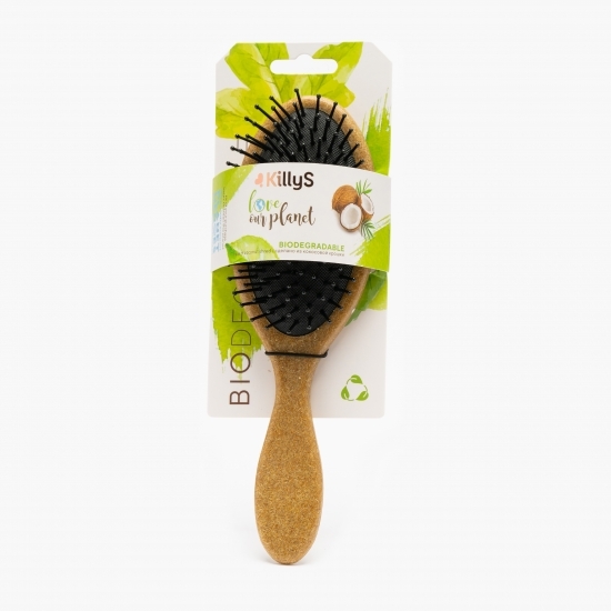 Perie de păr biodegradabilă cocos