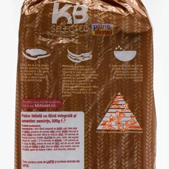 Pâine toast „Pâine aleasă” multicereale 500g