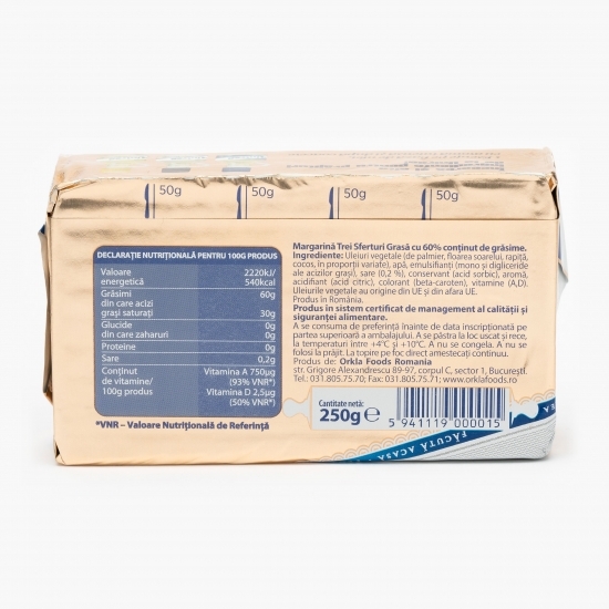Margarină Original, 60% grăsime 250g
