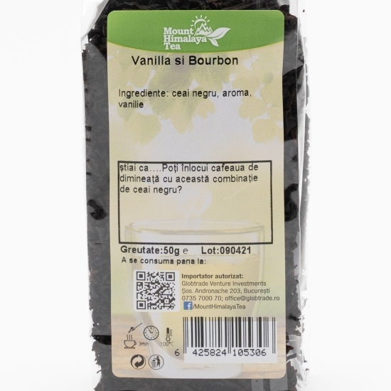 Ceai negru cu vanilie și bourbon 50g