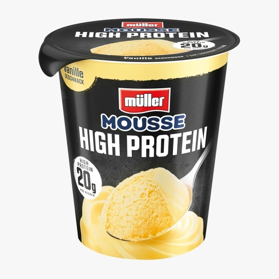 Mousse High Protein cu vanilie, fără zahăr 200g