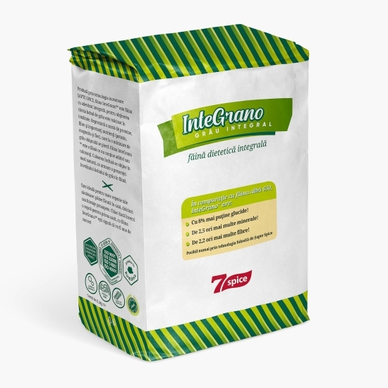 Făină de grâu dietetică și integrală Integrano 1kg