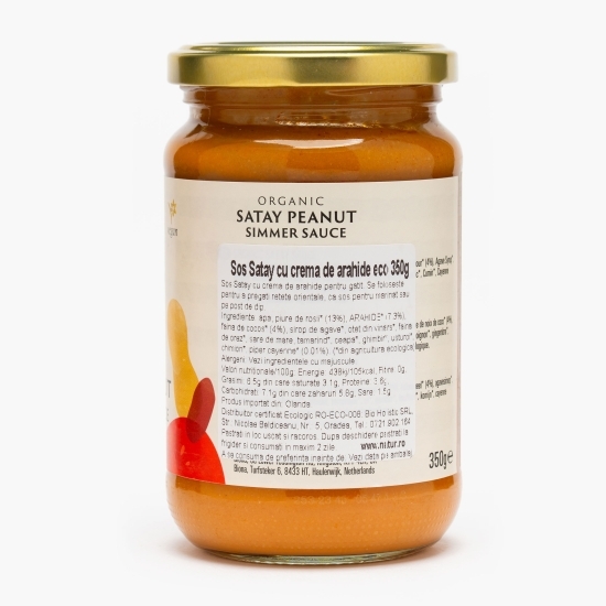 Sos Satay cu cremă de arahide, eco 350g