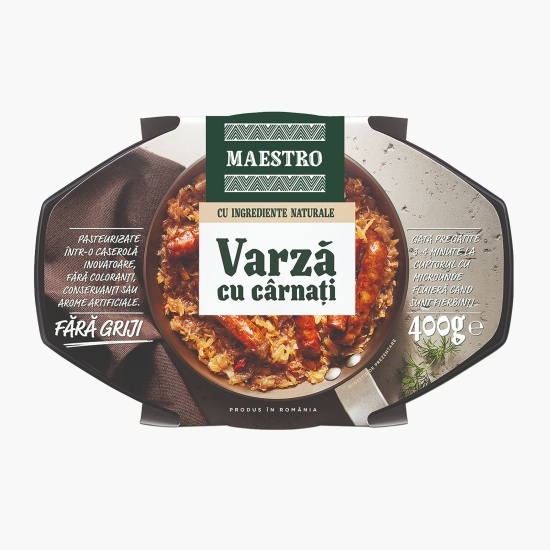 Varză cu cârnați 400g
