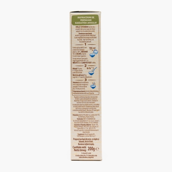 Cereale din orez cu banană, +6 luni, 200g