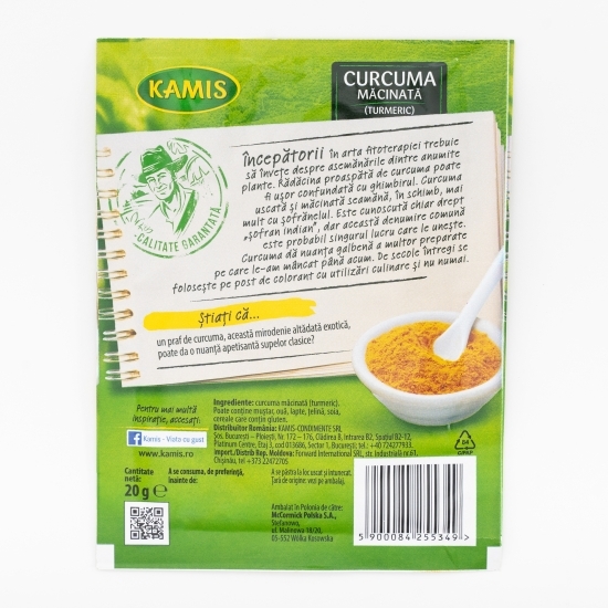 Curcuma măcinată 20g