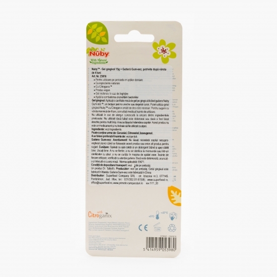 Gel gingival + gutieră, +4 luni, 15g