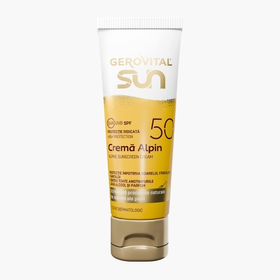 Cremă protecție solară Alpin SPF50 50ml