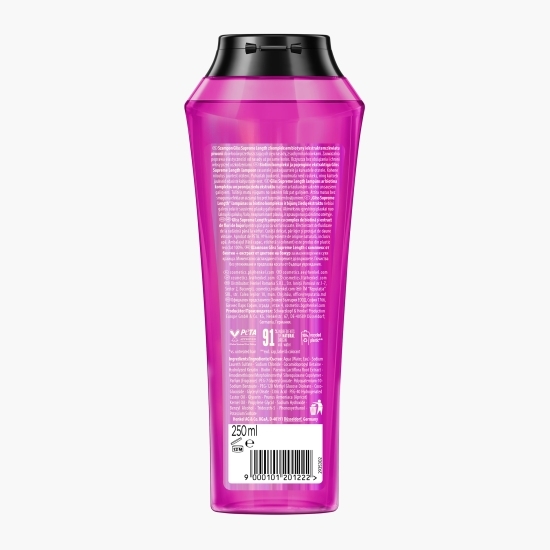 Șampon pentru păr lung predispus la deteriorare Supreme Length 0.25l