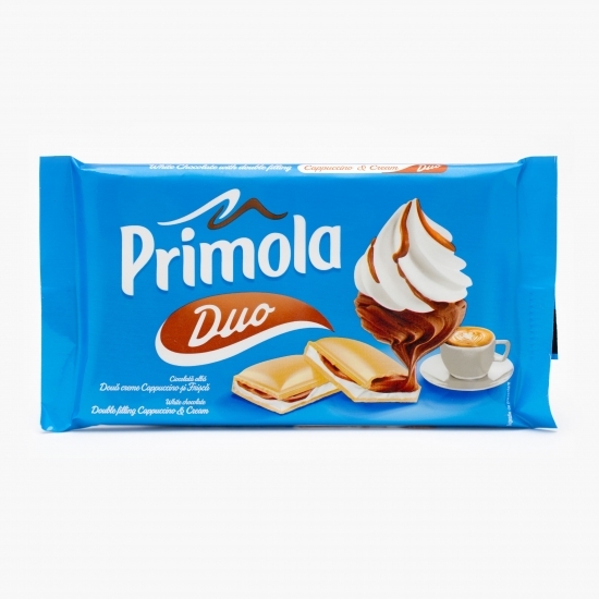Ciocolată albă cu cremă de cappuccino 87g