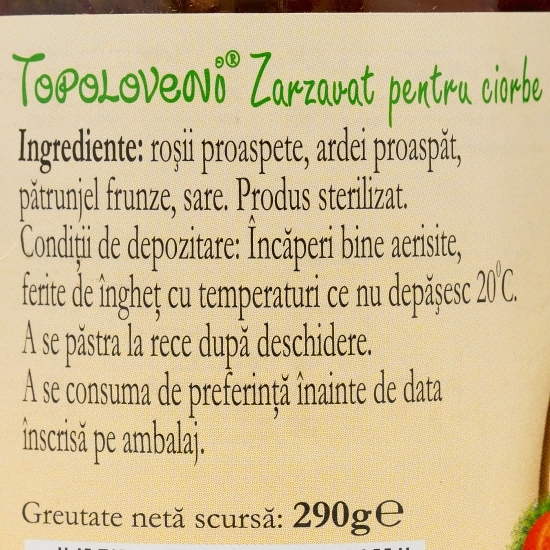 Zarzavat pentru ciorbe 290g
