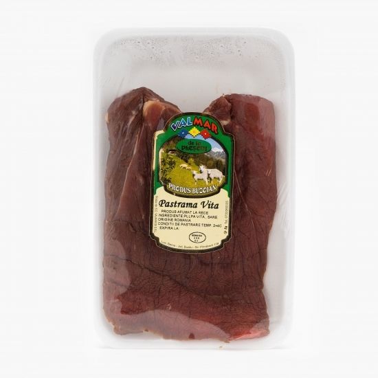 Pastramă de vită afumată 500g