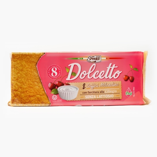 Prajitură Dolcetto cu aromă de cireșe 200g