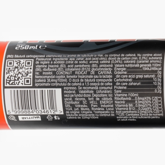 Băutură energizantă cu aromă de mere 0.25l 