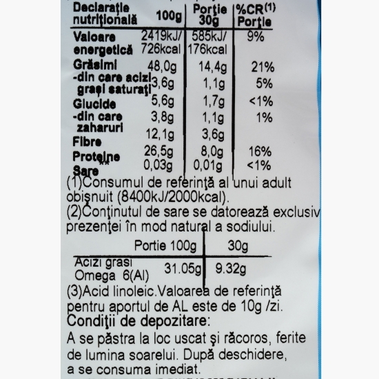Migdale decojite crude 250g
