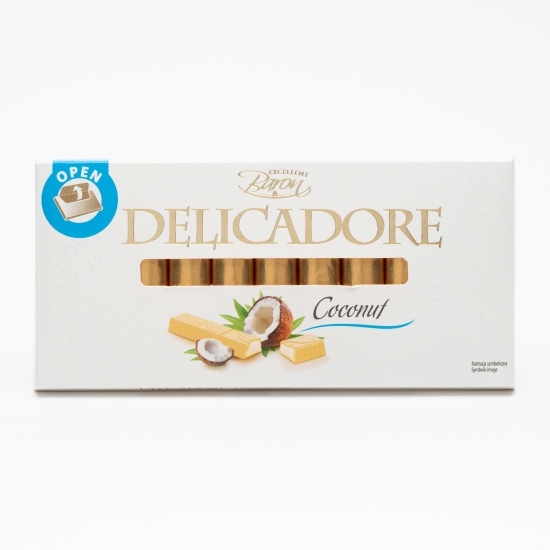 Ciocolată albă cu cocos 200g