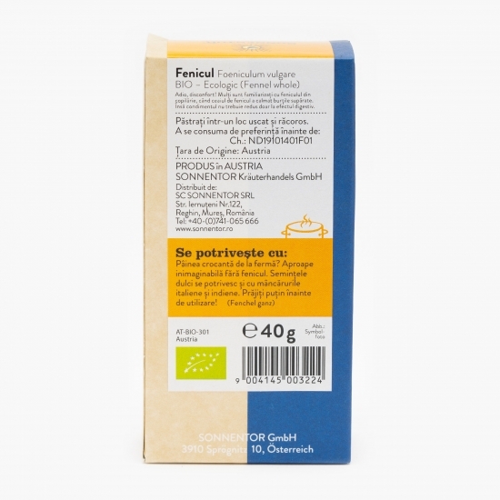 Fenicul eco 40g