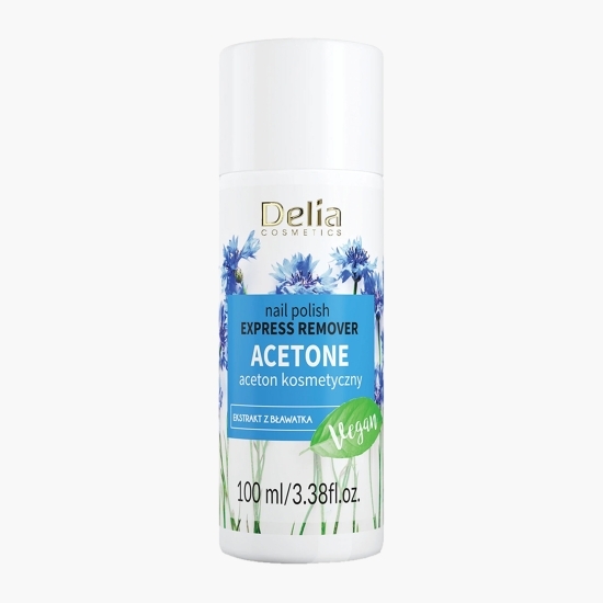 Dizolvant pentru lacul de unghii 100% acetonă, 100ml