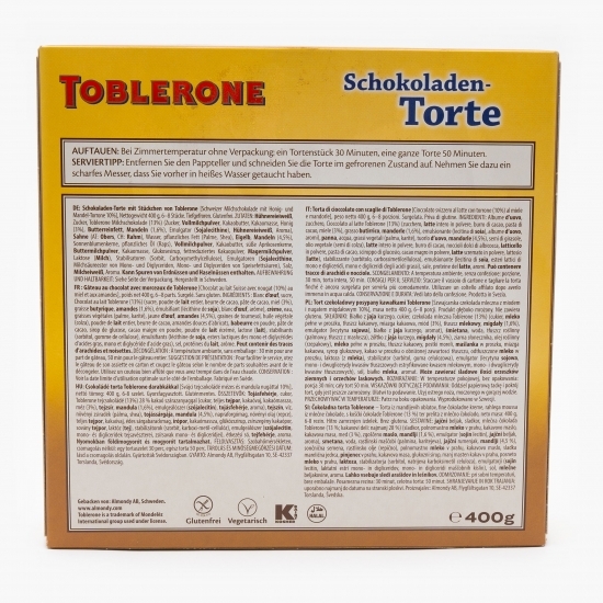 Tort înghețată cu ciocolată 400g