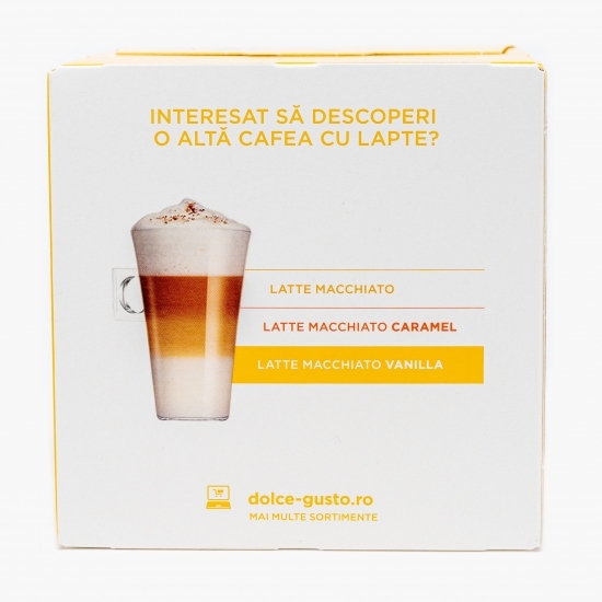 Latte Macchiato vanilie, 8 băuturi, 153.6g, capsule cafea