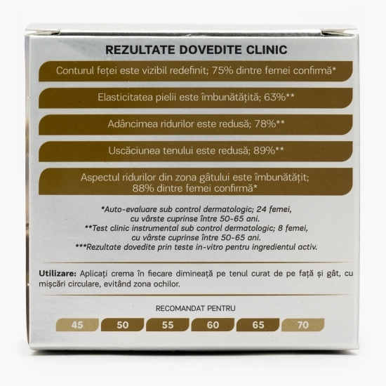 Cremă de zi fortifiere și fermitate, FPS 10, Nutricalcium, 50ml
