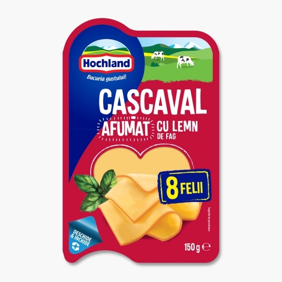 Cașcaval felii afumat 150g