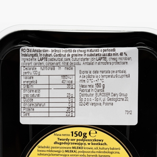 Gouda cuburi 150g