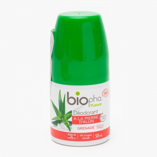 Deodorant roll-on bio cu rodie 50ml
