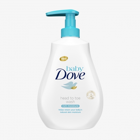 Loțiune spălare pentru bebeluși Rich Moisture 400ml