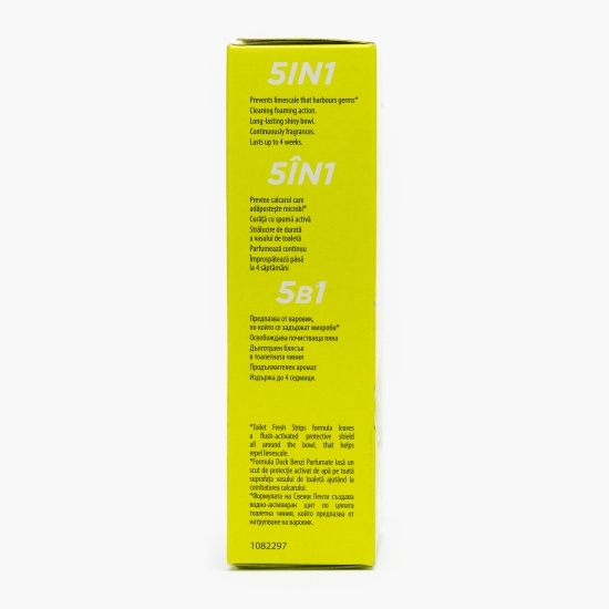  Benzi parfumate pentru vasul toaletei Fresh Strips lime 27g 