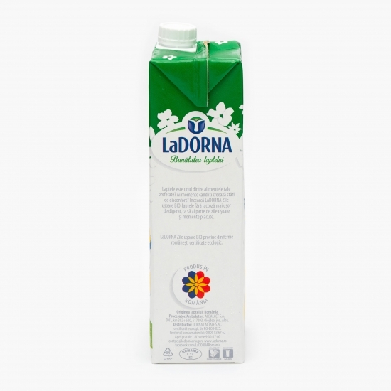 Lapte eco fără lactoză, 1.5% grăsime, „Zile ușoare” 1l