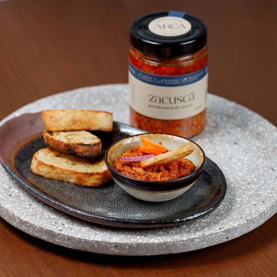 Zacuscă pescărească de sturion 300g