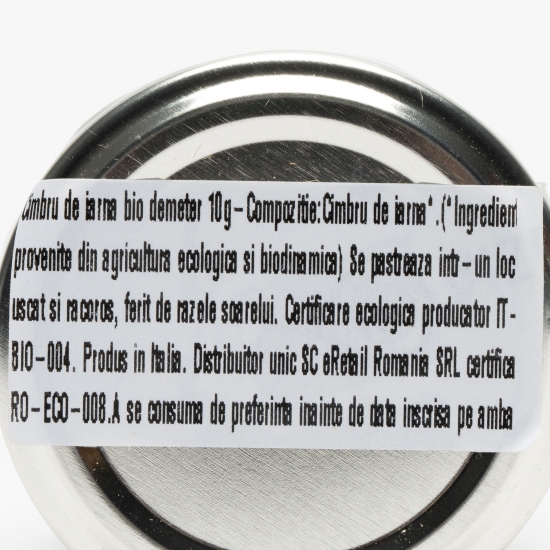 Cimbru de iarnă eco demeter 10g