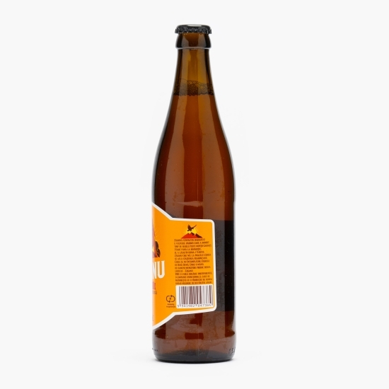  Bere artizanală nefiltrată blondă sticlă 0.5l