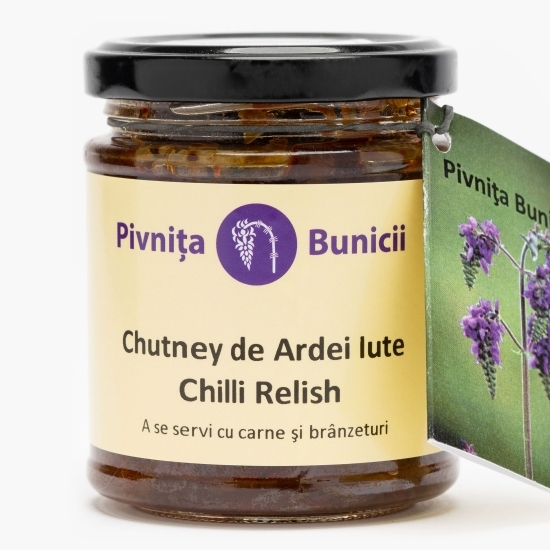 Chutney de ardei iute 190g