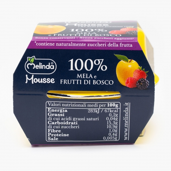 Mousse de mere și fructe de pădure (2x100g) 200g