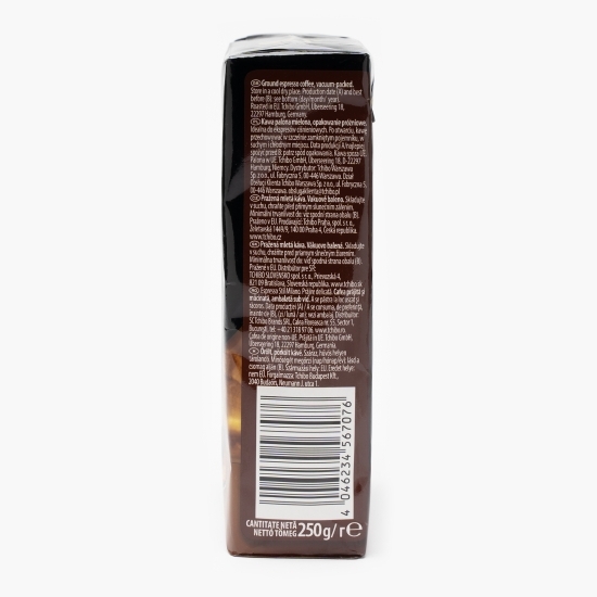 Cafea prăjită și măcinată Milano Style 250g