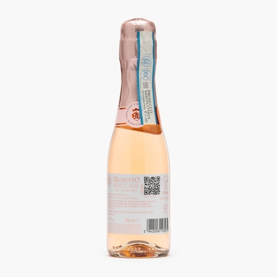 Prosecco rose extra sec, 11%, 0.2l