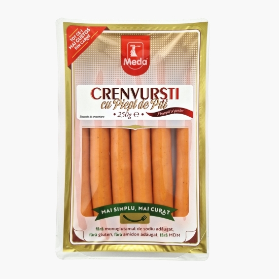 Crenvurști cu piept de pui 250g