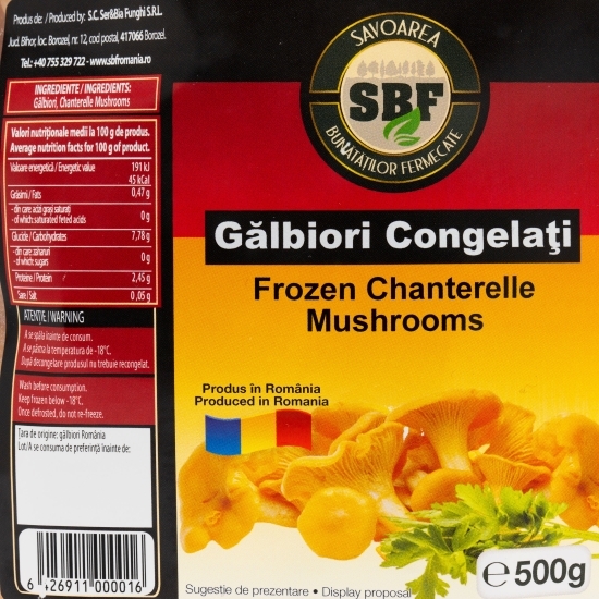 Gălbiori 500g