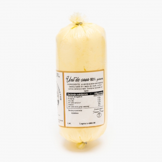 Unt de casă 80% grăsime, 240g