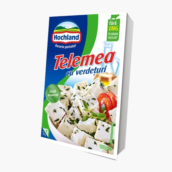 Telemea cu verdețuri 150g