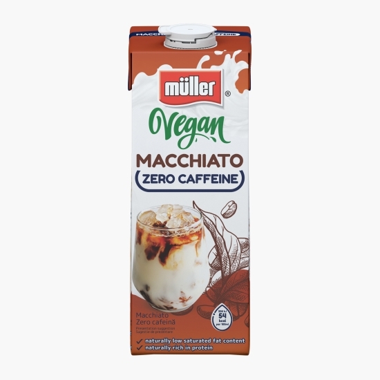 Băutură vegetală pe bază de soia Macchiato, fără cofeină 1l